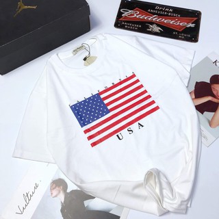 Áo Thun In Hình Cờ Mỹ Siêu đẹp