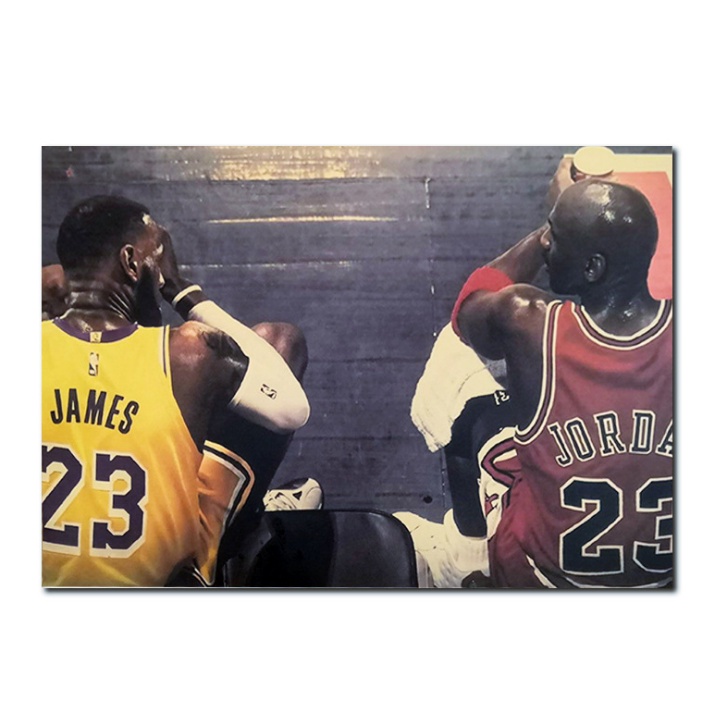 Áp phích phim Grand slam dunk phong cách retro cổ điển để trang trí phòng