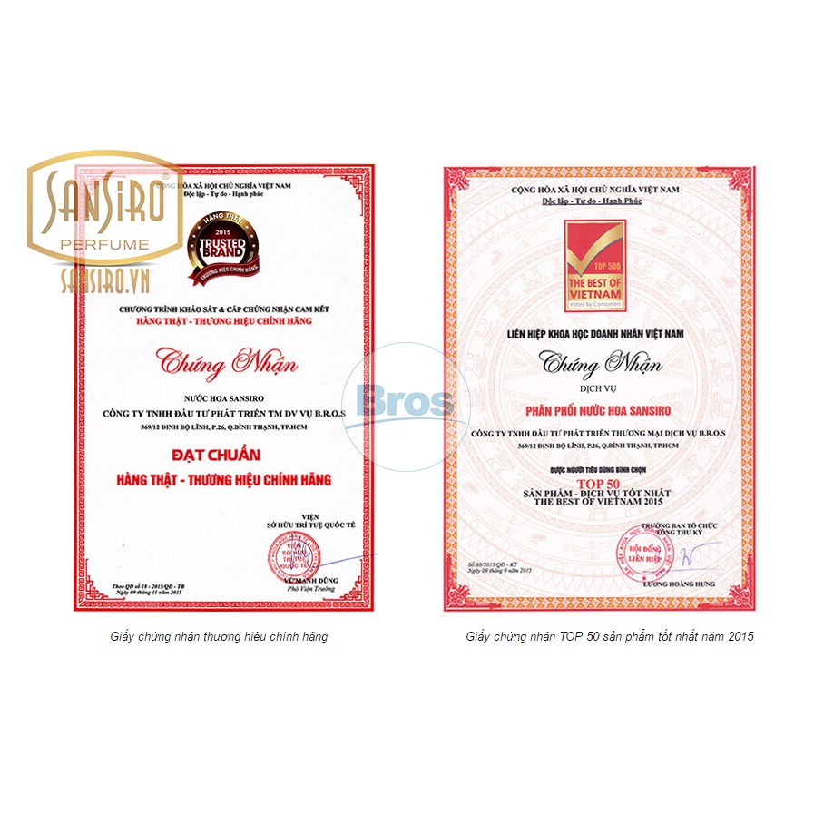 [BROS] E72 - Nước hoa Sansiro Thổ Nhĩ Kỳ 8ml cho nam | BigBuy360 - bigbuy360.vn