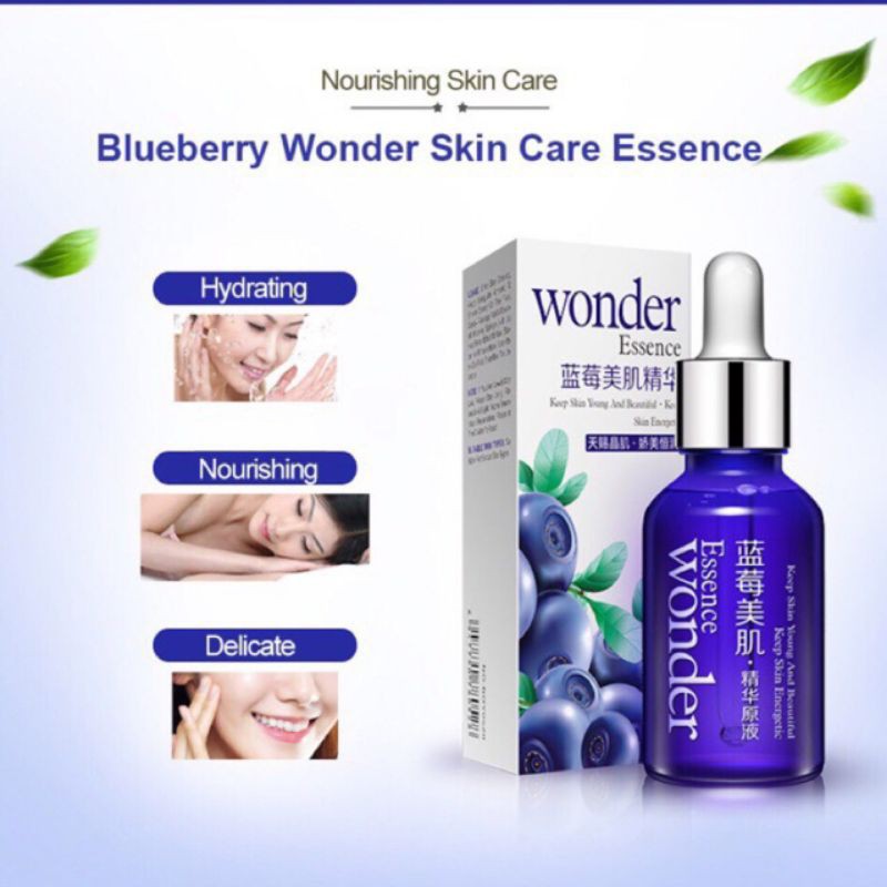 Serum Blueberry Wonder Essence Bioaqua 15ml