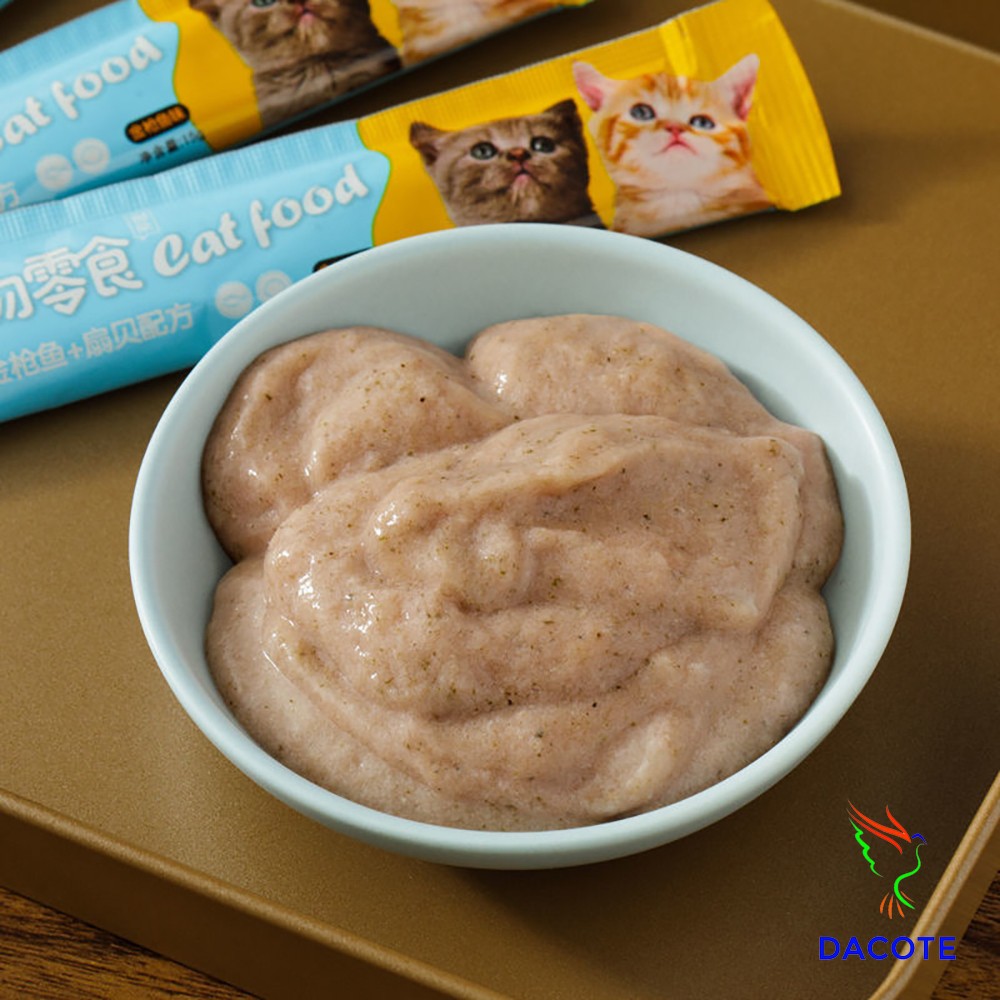 Súp thưởng cho mèo Shizuka, cat food đầy đủ dinh dưỡng giá rẻ thanh 15g