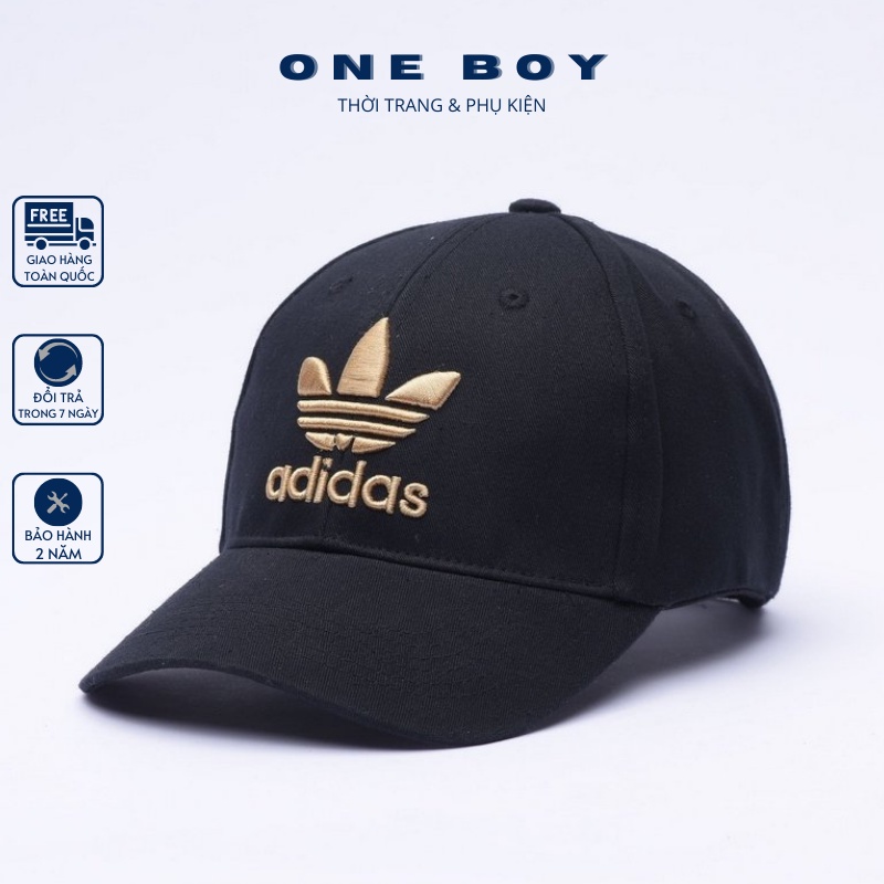 Mũ lưỡi trai nam - Nón kết lưỡi trai nam nữ cao cấp logo 3 lá thời trang uzzlang phong cách thể tha