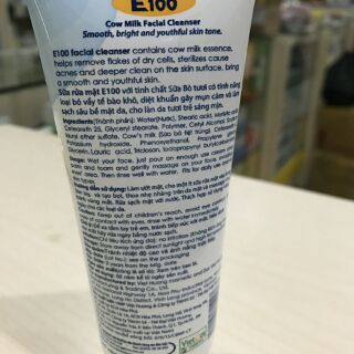 Sữa rửa mặt E100 - tinh chất sữa bò tươi 80ml