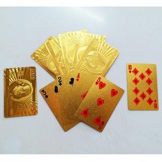 Bộ Bài Mạ Vàng Cao Cấp