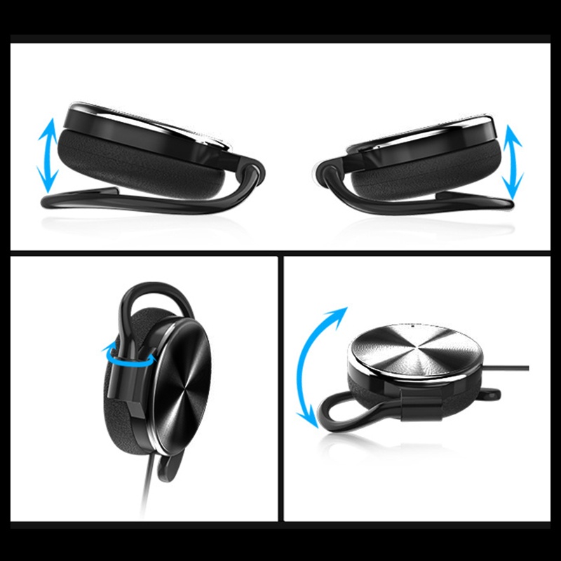 Tai Nghe Thể Thao zzz Có Dây Kèm Mic Giắc Cắm 3.5mm Dành Cho Điện Thoại Android iOS