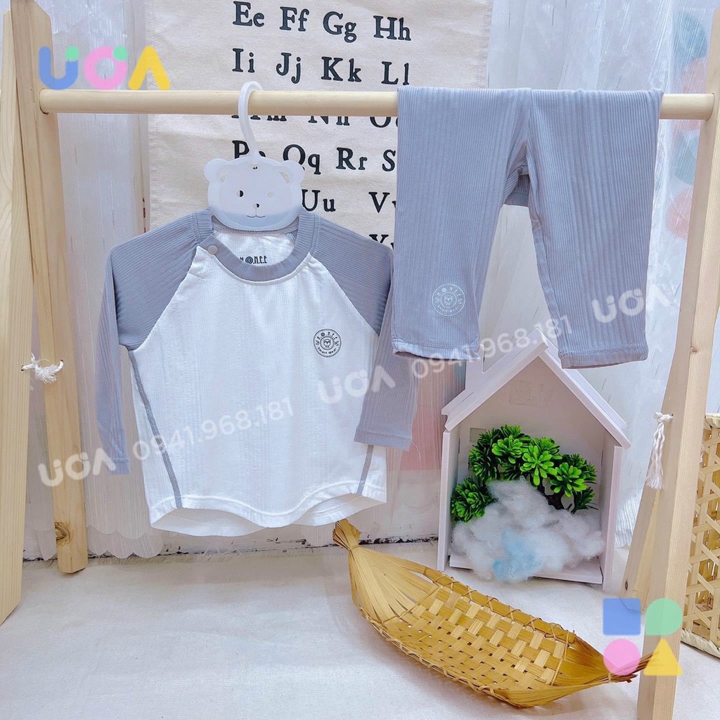 HRNEE - Bộ dài tay modal 9m - 4Y