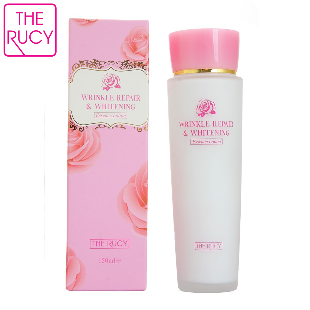 Kem dưỡng ẩm dưỡng trắng The Rucy Wrinkle Repair & Whitening Essence Lotion 150ml