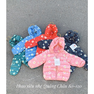 (thanh lý size 17-20kg)Áo phao Quảng Châu siêu nhẹ cho bé