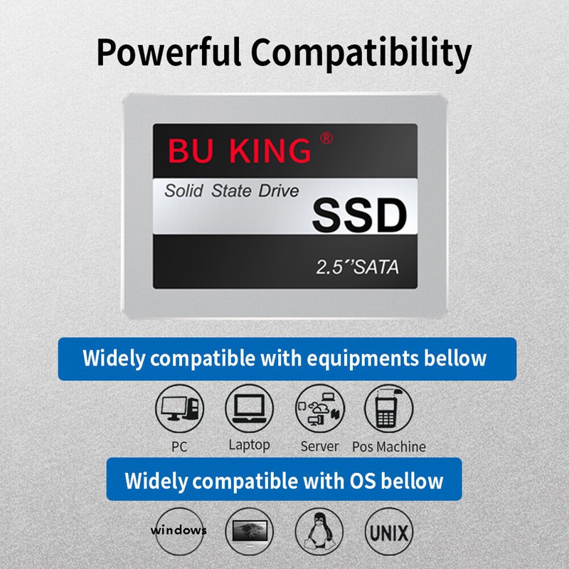 Ổ Cứng Tlc Ssd Sata 3.0 16g Cho Win Xp / 7 / 8 / 10 / Mac Os