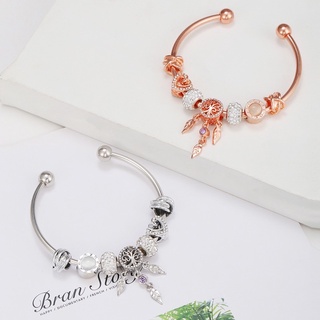  Vòng tay nữ mạ bạc 925 kiểu Pandora  cao cấp YA29  YOUR ACCESSORY VIETNAM  