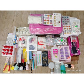 Set đồ nail nâng cao ( tặng 2 chai sơn )