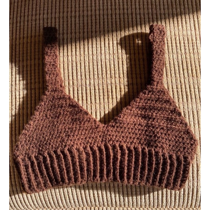 Bralette - Áo len móc