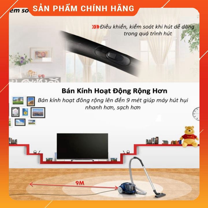 Máy hút bụi gia đình Philips FC8471/81 công suất 1400W hộp chứa bụi 1.5L - Bảo hành 12 tháng SM | BigBuy360 - bigbuy360.vn