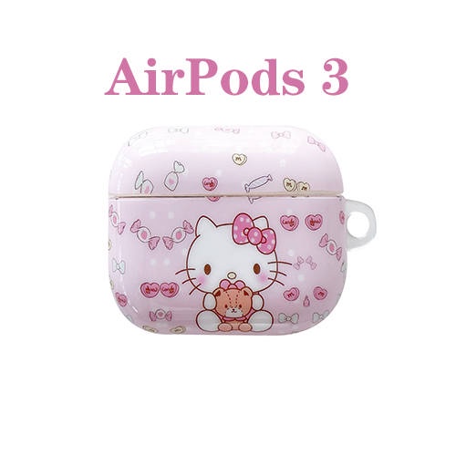Vỏ Bảo Vệ Hộp Đựng Tai Nghe AirPods Pro/3gen/Airpods3 Pro2 Hình Hello Kitty Đáng Yêu