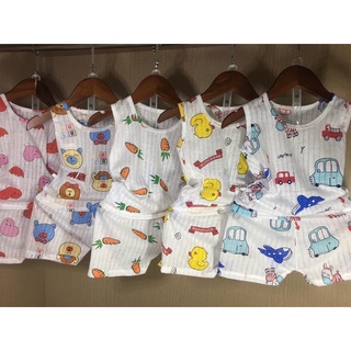 BỘ BA LỖ COTTON GIẤY CHO BÉ YÊU
