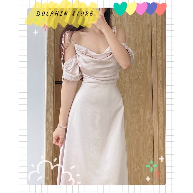 BIGSIZE Đầm cổ đỗ bigsize