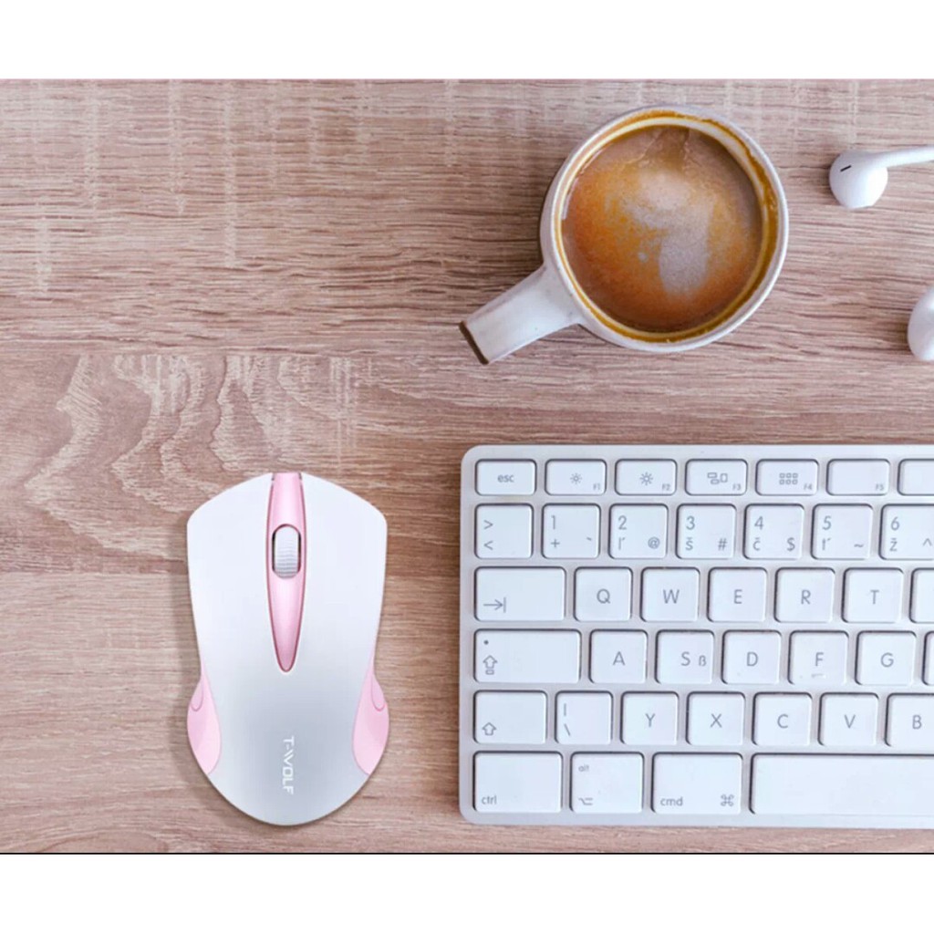 Chuột máy tính không dây T-WOLF Q2 2.4G ngon bổ rẻ