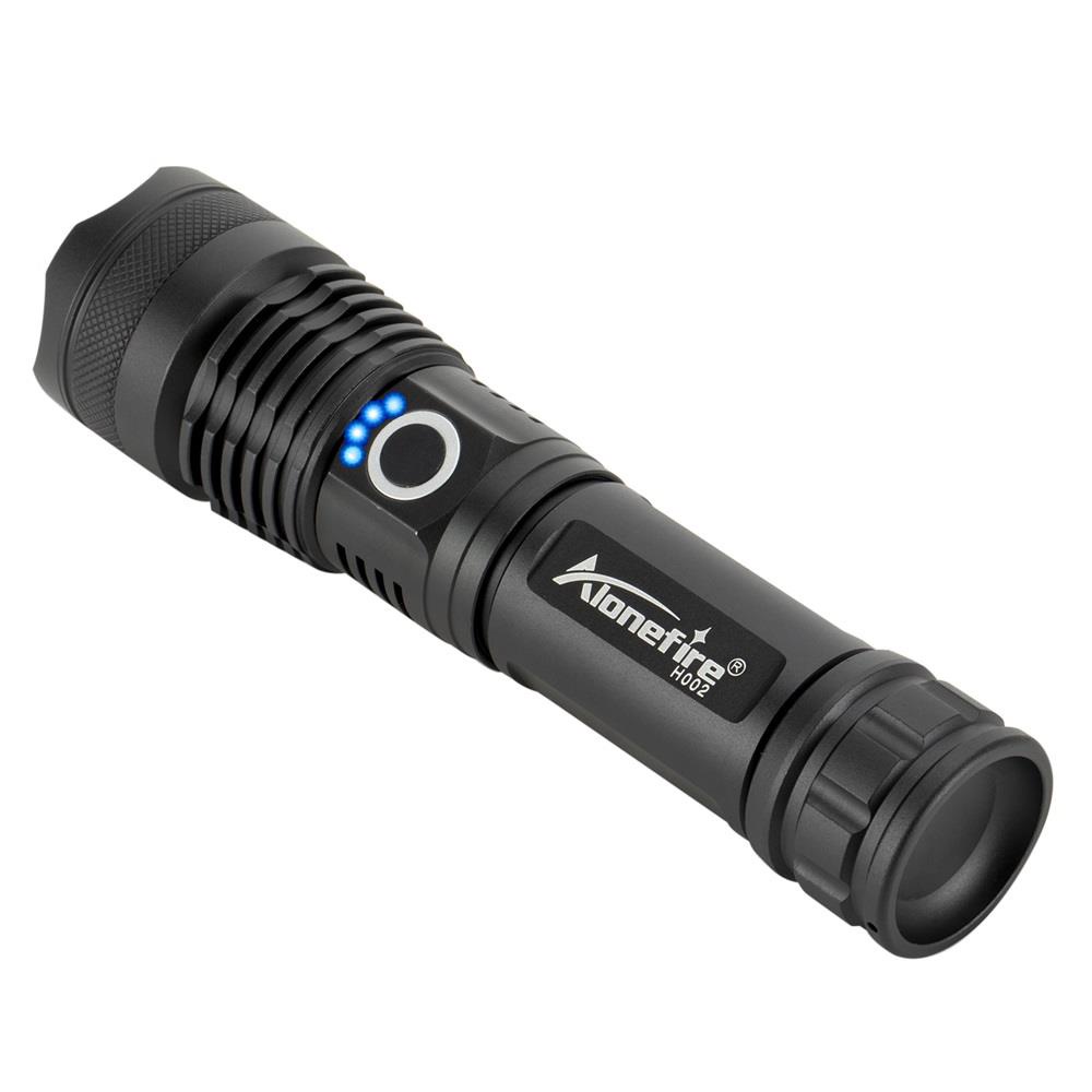 Đèn pin Alonefire H002 XHP50 sạc bằng cáp USB chất lượng cao tiện dụng
