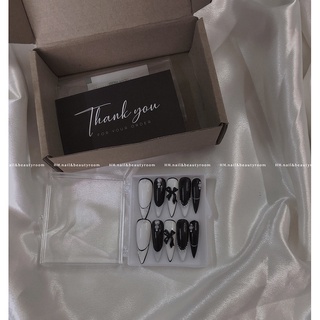 Nail box thiết kế mẫu tiểu thư sang chảnh