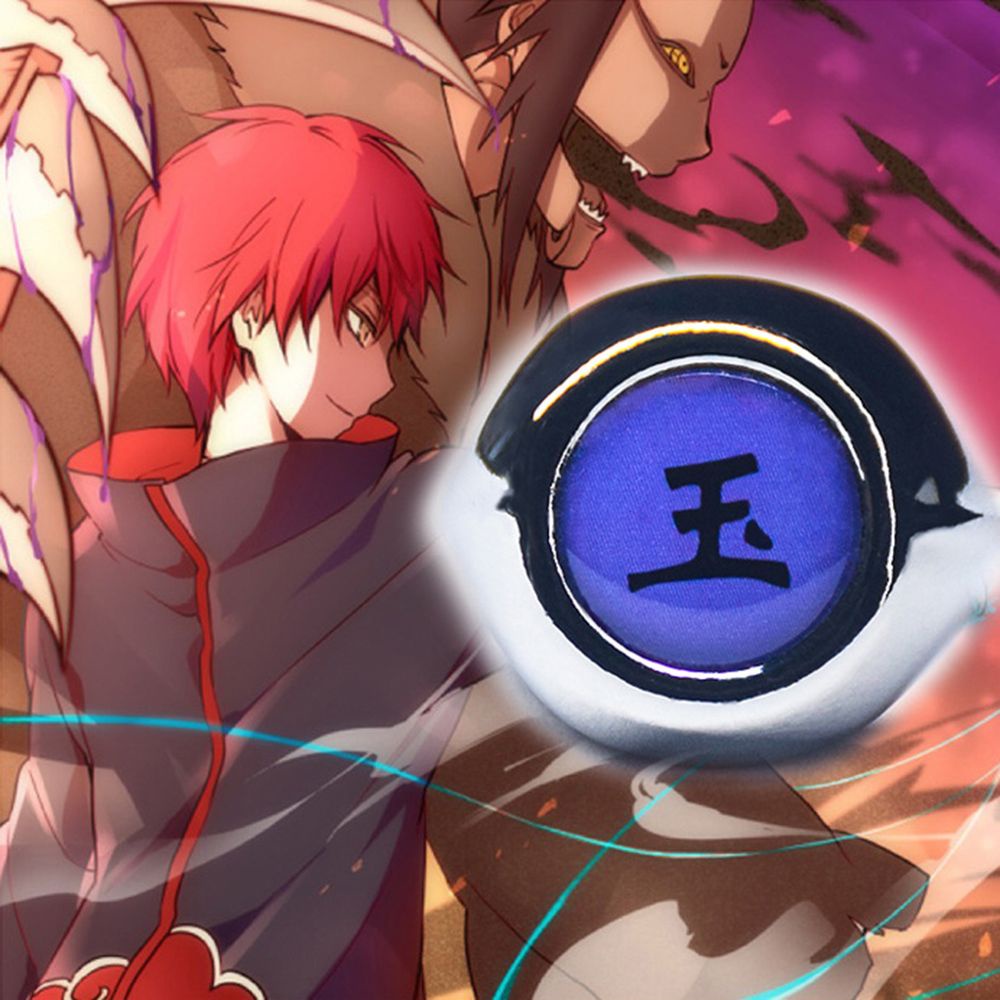 Nhẫn phát quang hóa trang nhân vật Akatsuki Itachi trong anime Naruto DIY