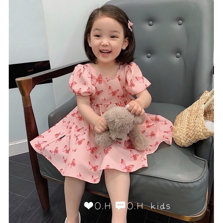 váy hở lưng tiểu thư cho bé 8-15kg