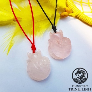 Vòng cửu vỹ hồ ly hồng phấn chữa lành và cải thiện tình duyên