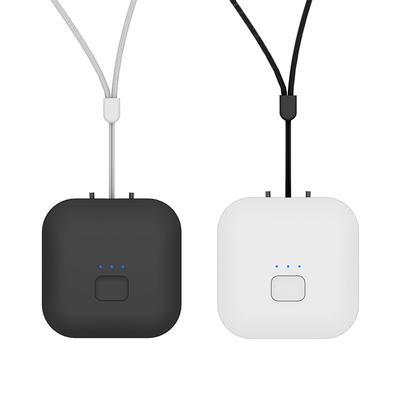 Máy Lọc Không Khí Ion Âm Khử Mùi Cổ Di Động Có Thể Sạc Lại