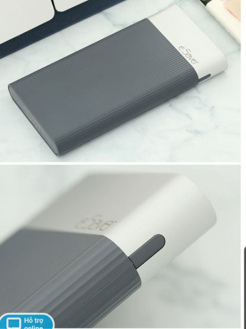 Pin sạc dự phòng Polymer 10.000 mAh Lightning eSaver PJ JP188 Xám