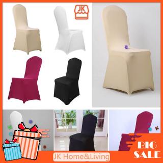 Áo bọc ghế cho bàn tiệc đám cưới khách sạn chất liệu vải co giãn tốt tinh tế sang trọng