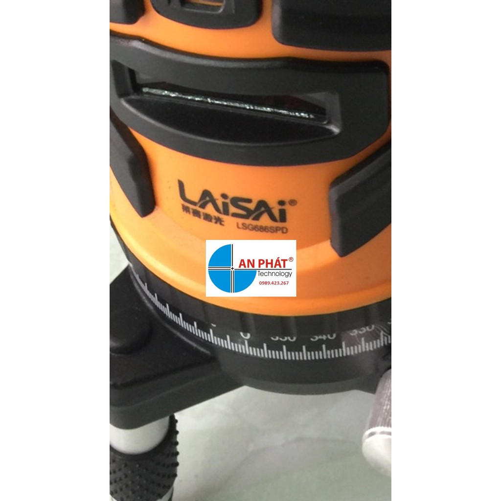 Máy cân mực laser Laisai LSG686SPD/ Máy thủy bình laser laisai