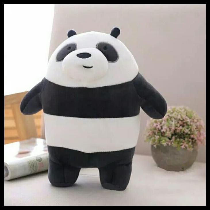 Gấu Teddy We Bare Bears Panda Ice gấu Bắc cực dễ thương - Giảm giá sô cô la