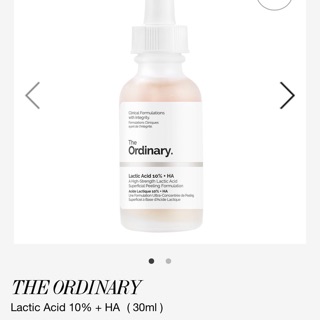 The ordinary Latic acid 10% + HA