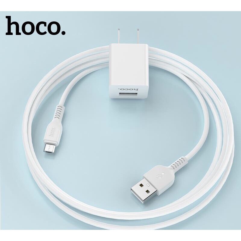 Bộ Củ Sạc Hoco UH102 Micro - Chính Hãng - Bảo hành toàn quốc tặng cáp sạc
