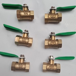 van khóa khí nén 2 đầu ren trong 13mm