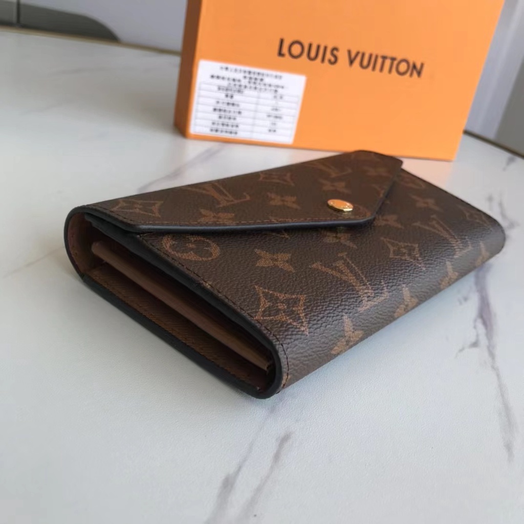 Sẵn sàng giao hàng Ví nữ Louis Vuitton LV phối màu mới có hộp M60531