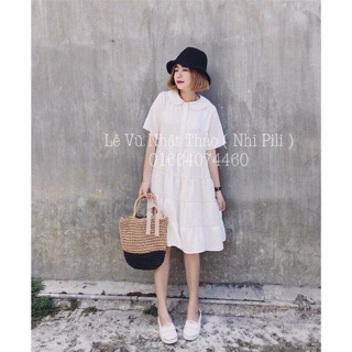 Váy cổ sen #139k