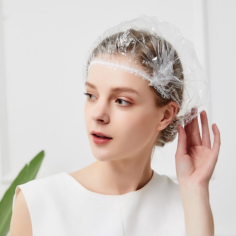 Mũ trùm tóc một lần co giãn tiện lợi cho salon / nhà tắm