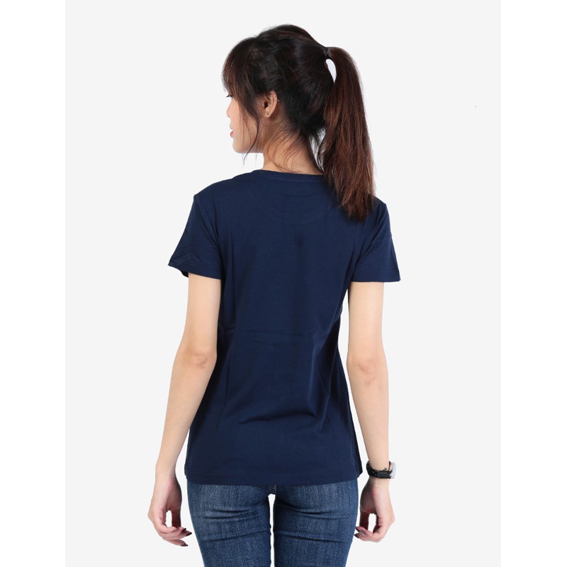 ÁO THUN NỮ 100% COTTON MÀU XANH ĐEN