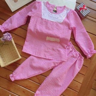 Compo 5 bộ pijama cho bé gái