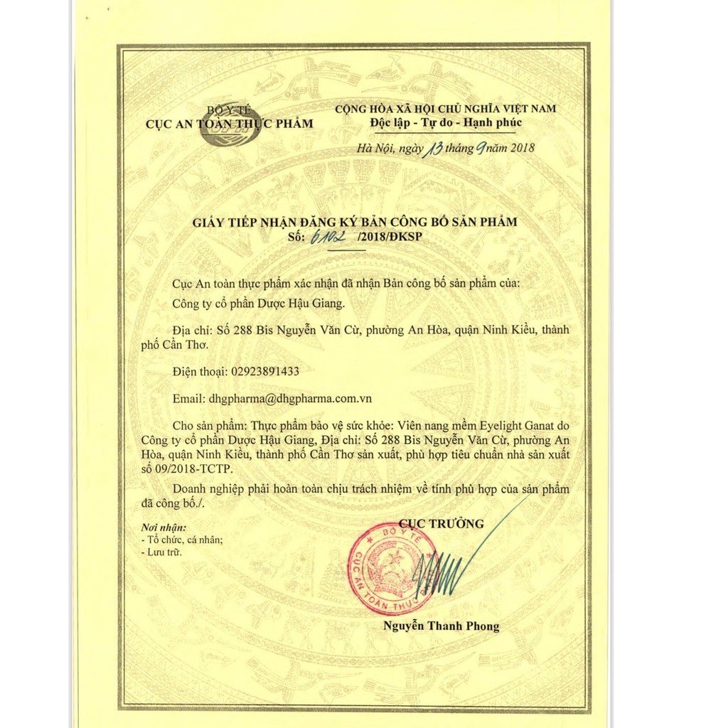 EYELIGHT GANNAT VIÊN UỐNG BỔ SUNG CHO MẮT KHỎE ĐẸP | Thế Giới Skin Care