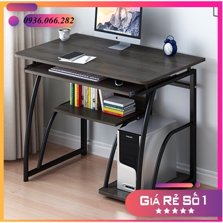 Bàn Làm Việc Máy tính  Khung Thép Sơn tĩnh Điện Kích thước 71x40x70cm