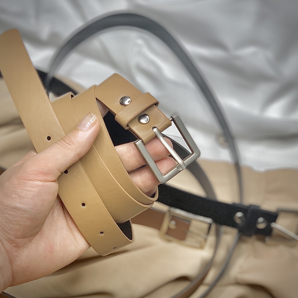 Thắt lưng da PU nữ phụ kiện quần áo váy kiểu Hàn Quốc [1C NGẪU NHIÊN] PK6TL