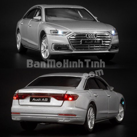 Mô hình xe Audi R8, A8, Q7, Q8 1:32