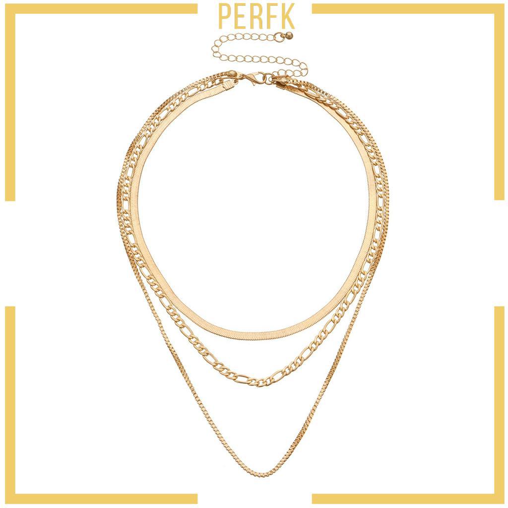 vòng cổ Nhiều Lớp Thiết Kế Đơn Giản Phong Cách Hip-Hop