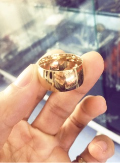 Nhẫn Trơn Dạng Khâu Titanium
