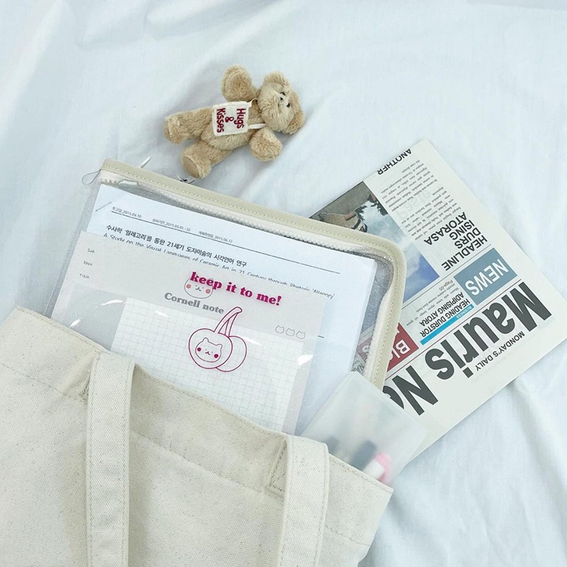 Sổ Tay pvc Đơn Giản Phong Cách Hàn Quốc Dành Cho Nữ