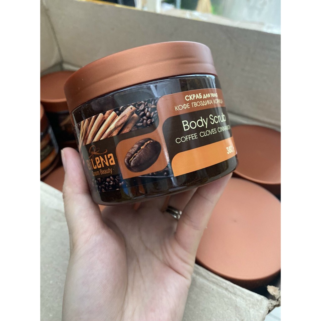 [MẪU MỚI] Tẩy Tế Bào Chết Chiết Xuất Quế Hồi &amp; Coffee Nga 380ml