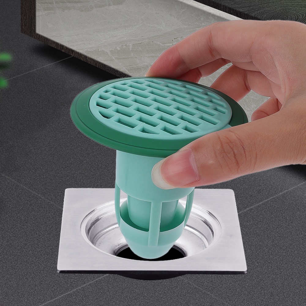Nút Chặn Lỗ Thoát Nước Sàn Nhà Bằng Silicone Chống Mùi Hôi Cho Nhà Bếp / Phòng Tắm