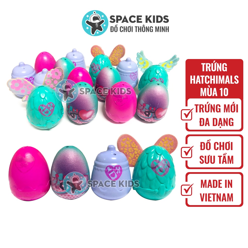 Đồ chơi cho bé Trứng Hatchimals mùa 10 (1 quả) nhiều mẫu, Hatchimals made in Việt Nam