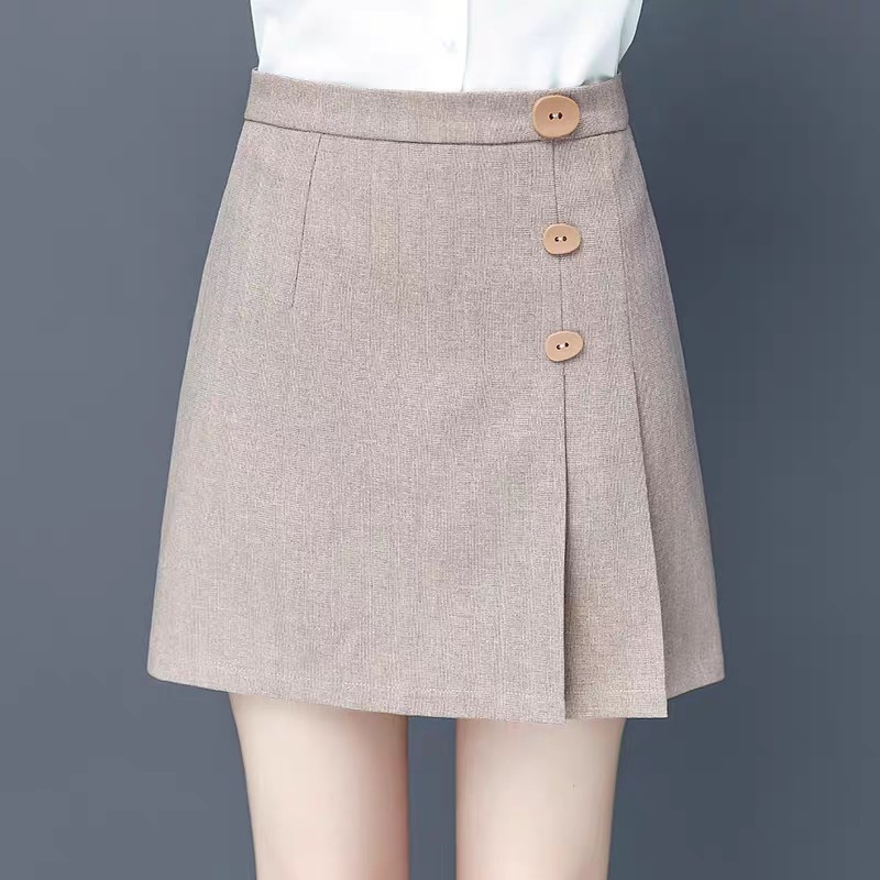 [SALE] chân váy chữ A xếp ly đáp tà | BigBuy360 - bigbuy360.vn